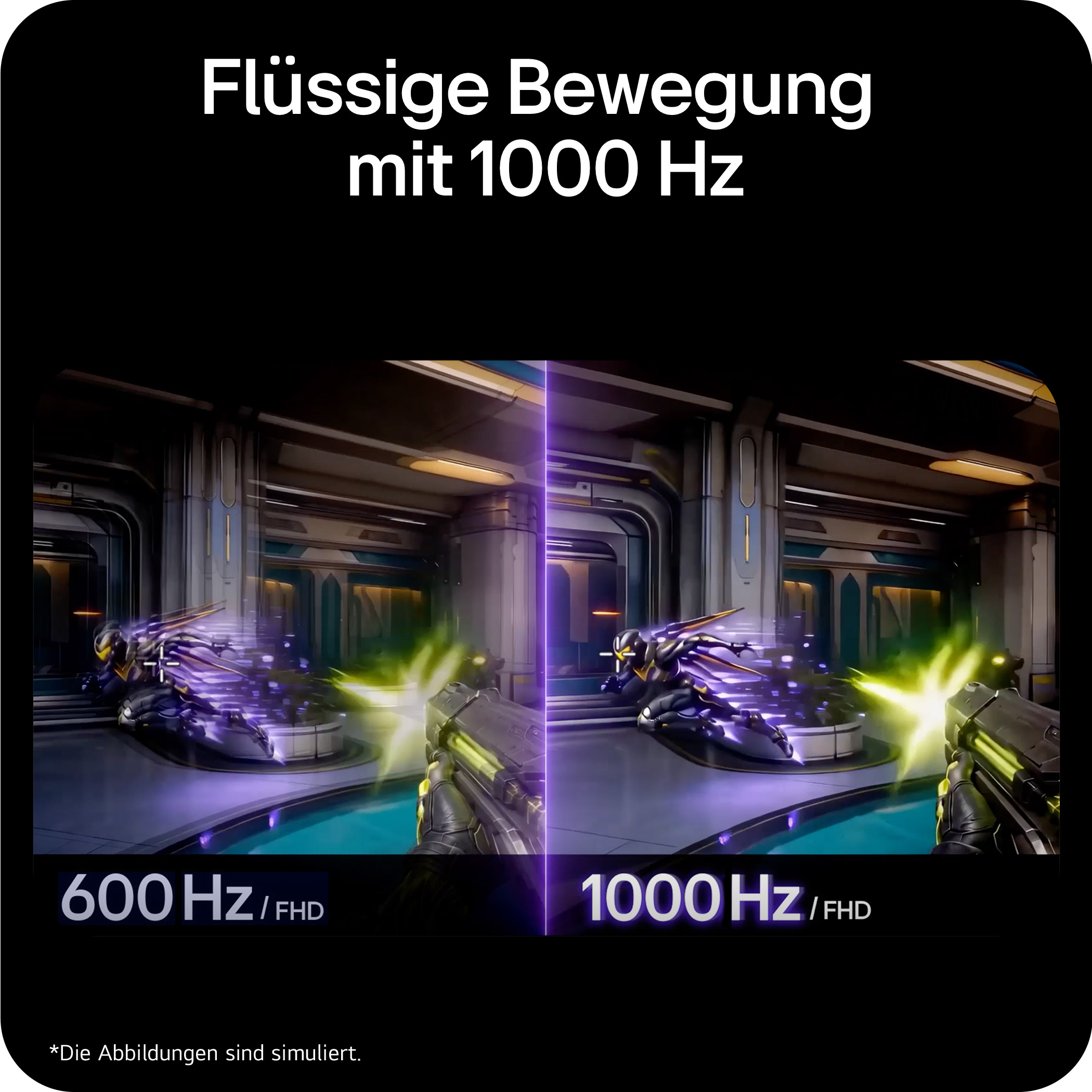 LG 25-Zoll UltraGear™ G5, 1000Hz  FHD Gaming Monitor | 25G590B-B, 25G590B-B