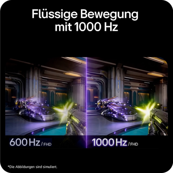 LG 25-Zoll UltraGear™ G5, 1000Hz FHD Gaming Monitor | 25G590B-B, 25G590B-B