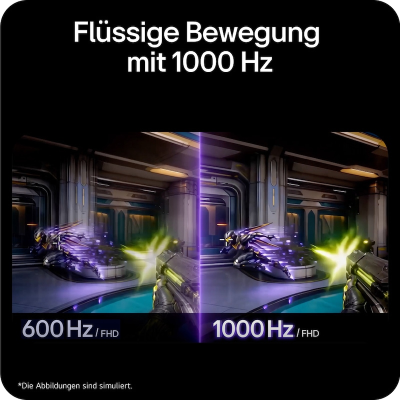 LG 25-Zoll UltraGear™ G5, 1000Hz  FHD Gaming Monitor | 25G590B-B, 25G590B-B