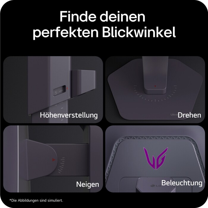 LG 25-Zoll UltraGear™ G5, 1000Hz FHD Gaming Monitor | 25G590B-B, 25G590B-B