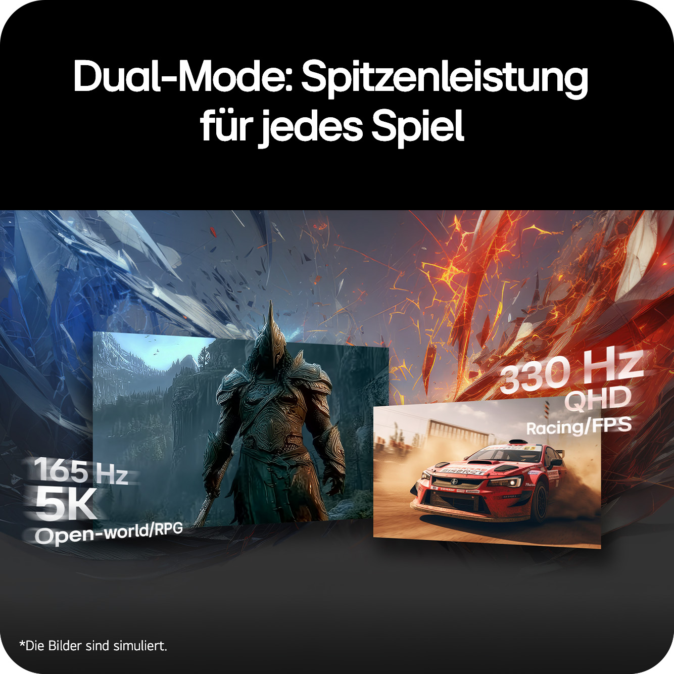 LG 27 Zoll UltraGear evo GM9, Hyper Mini LED 5K Gaming-Monitor, 27GM950B-B