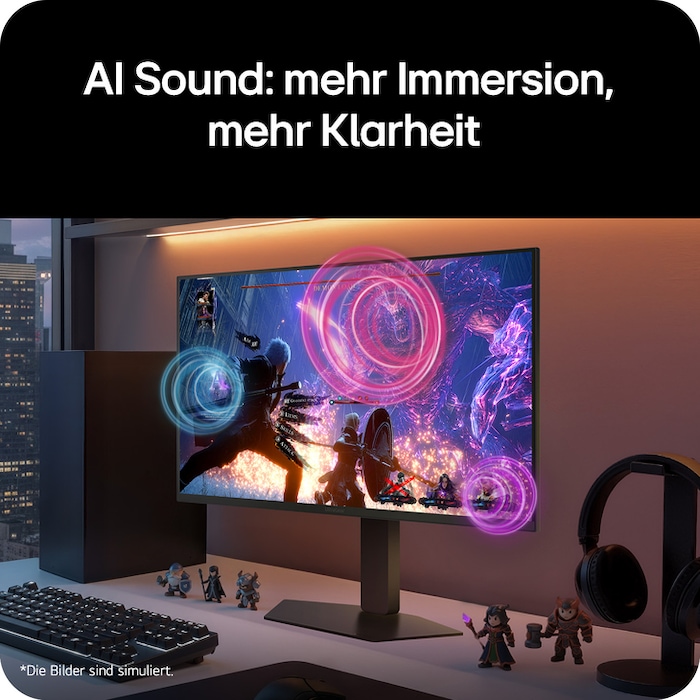 LG 27 Zoll UltraGear evo GM9, Hyper Mini LED 5K Gaming-Monitor, 27GM950B-B