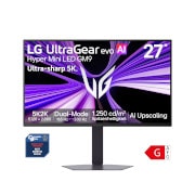 LG 27 Zoll UltraGear evo GM9, Hyper Mini LED 5K Gaming-Monitor, 27GM950B-B