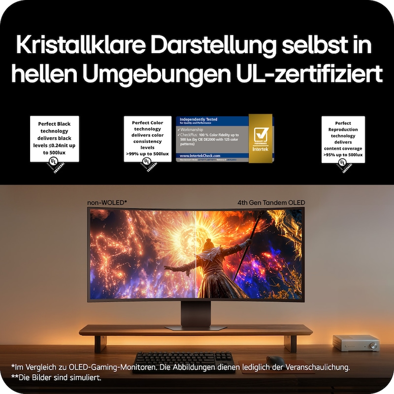 LG 39-Zoll-UltraGear evo GX9, der weltweit erste 39-Zoll-5K2K-OLED-Gaming-Monitor, 39GX950B-B