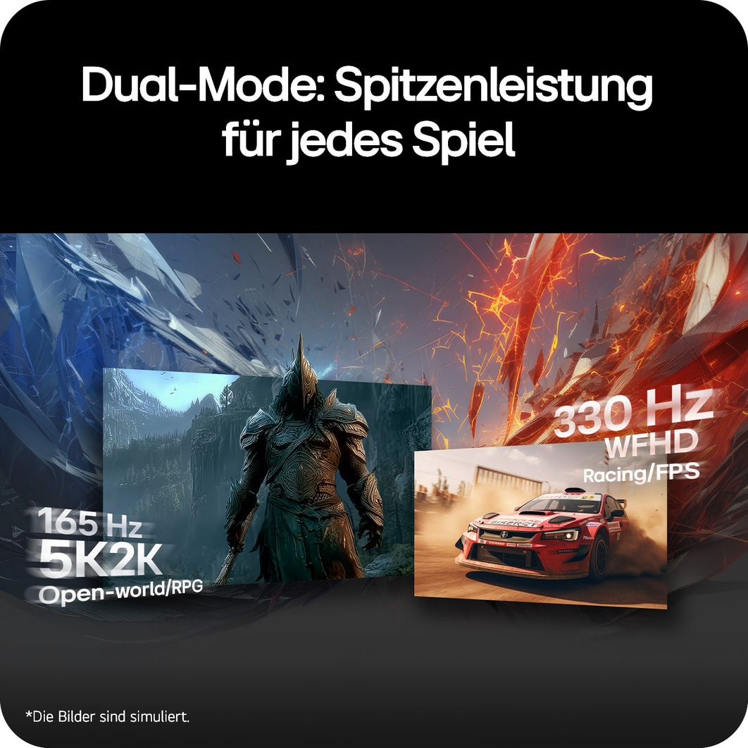 LG 39-Zoll-UltraGear evo GX9, der weltweit erste 39-Zoll-5K2K-OLED-Gaming-Monitor, 39GX950B-B