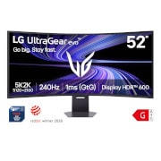LG 52 Zoll UltraGear evo G9, der weltweit größte 5K2K 240Hz Gaming-Monitor, 52G930B-B