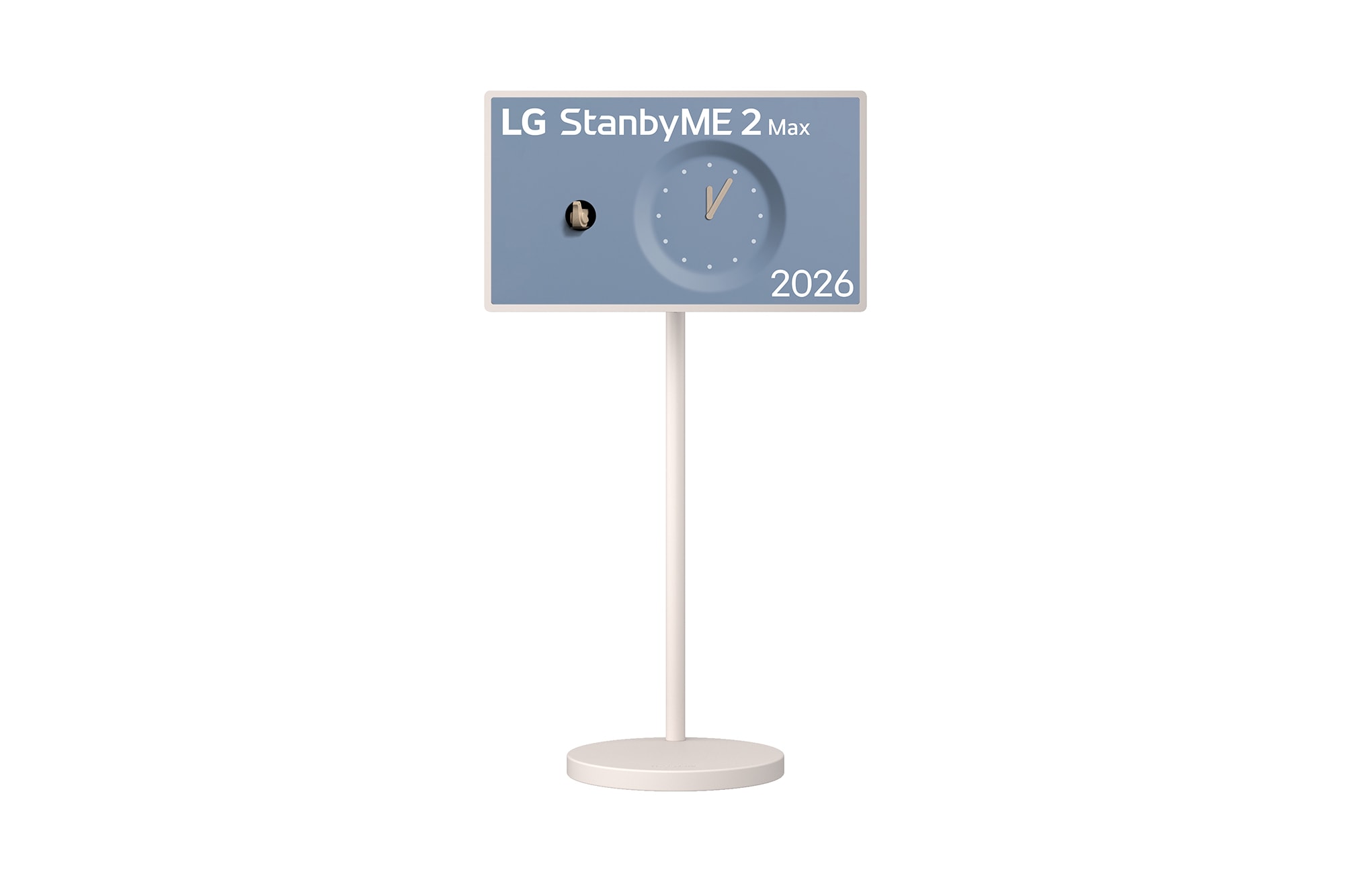 Vorderseite von LG StanbyME 2 Max - Superportabler 32-Zoll-Touchscreen 32LX6BPGA