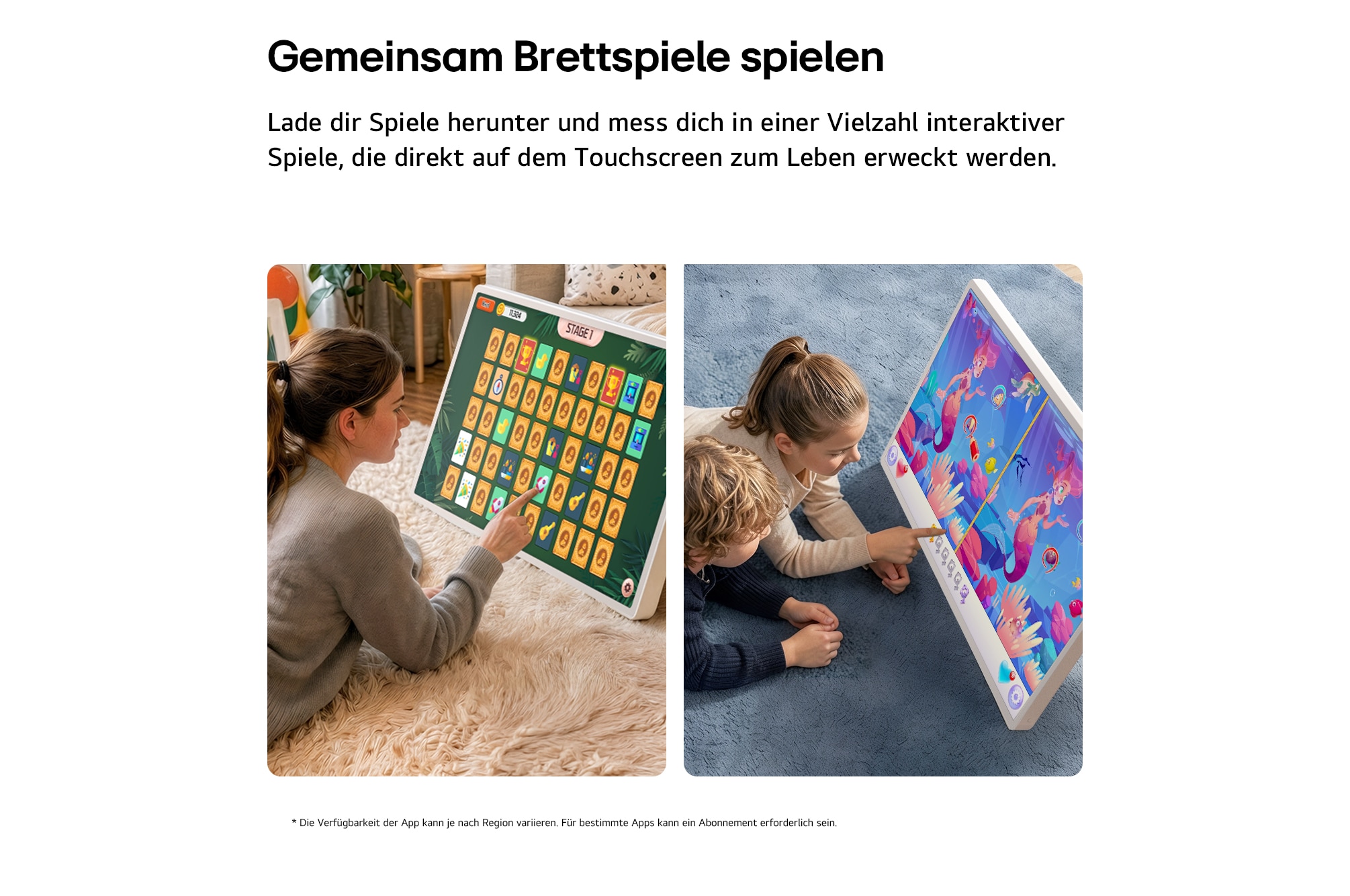 LG StanbyME 2 Max - Superportabler 32-Zoll-Touchscreen, 32LX6BPGA
