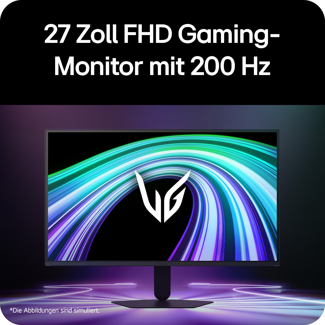 LG 27 Zoll UltraGear™ G5, 200Hz FHD Gaming Monitor, 27G523B-B