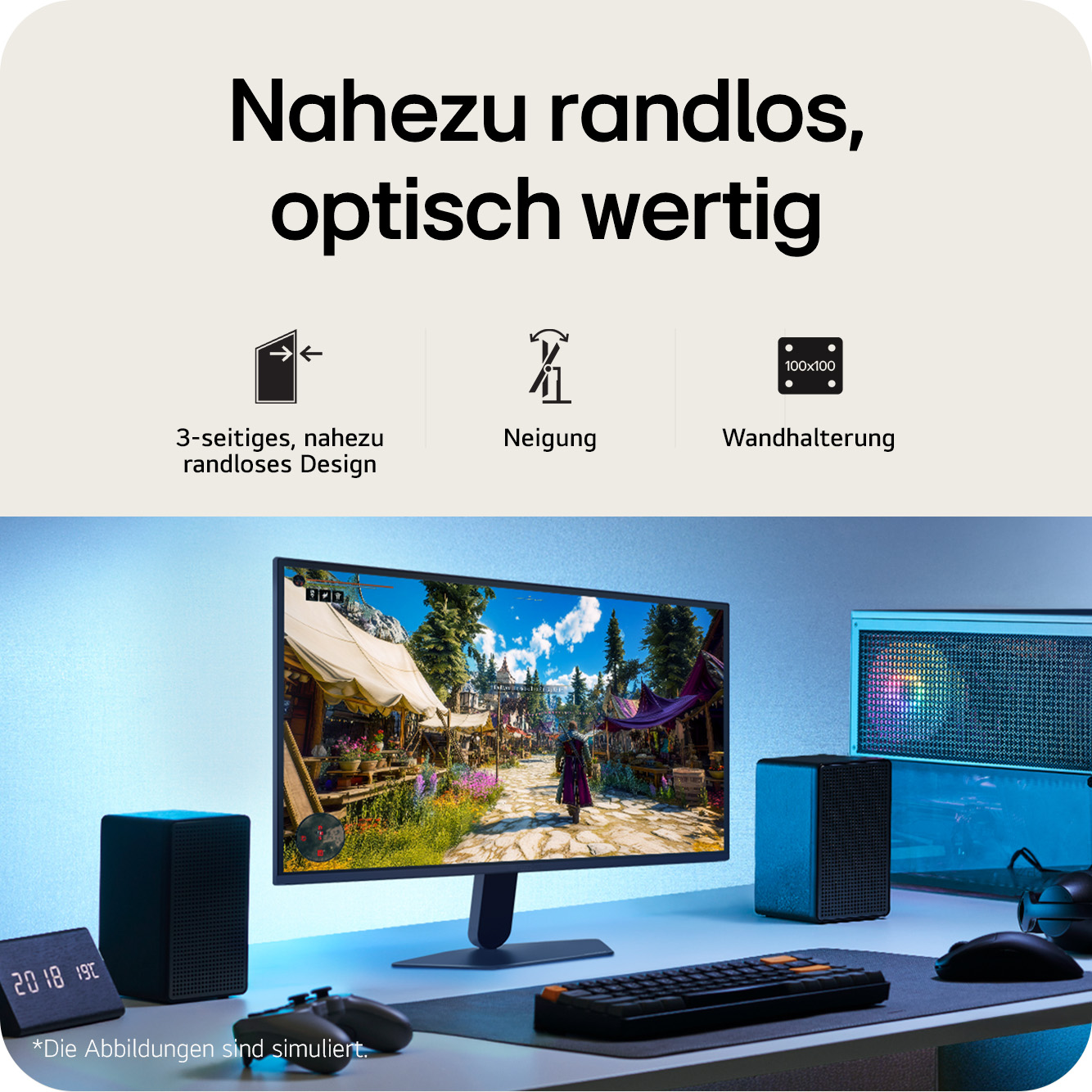 LG 27 Zoll UltraGear™ G5, 200Hz FHD Gaming Monitor, 27G523B-B