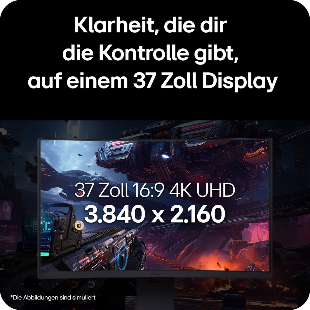 +15-Grad-Seitenansicht mit geneigtem Monitor