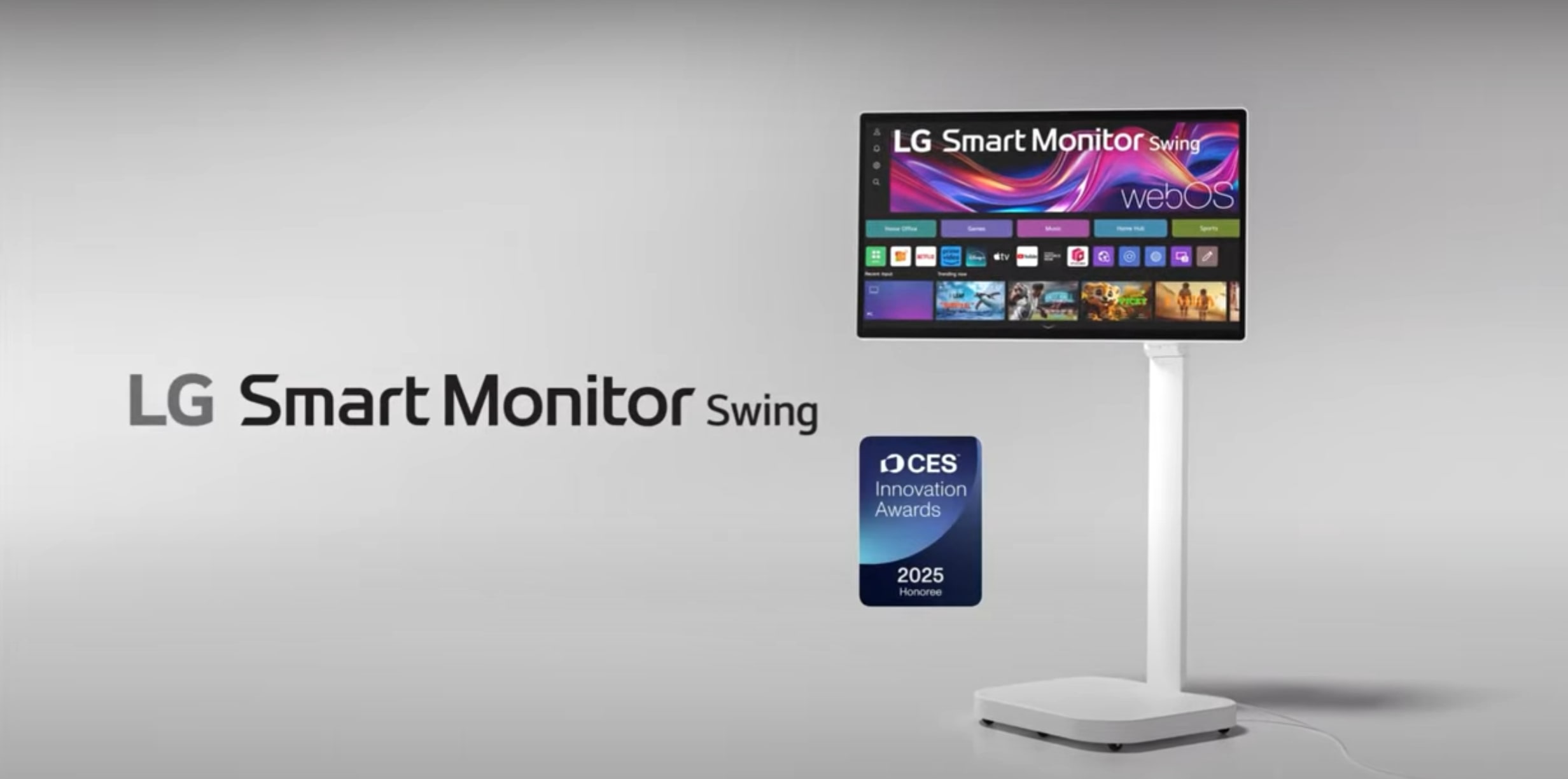 Dieses Video veranschaulicht den LG Swing Monitor.