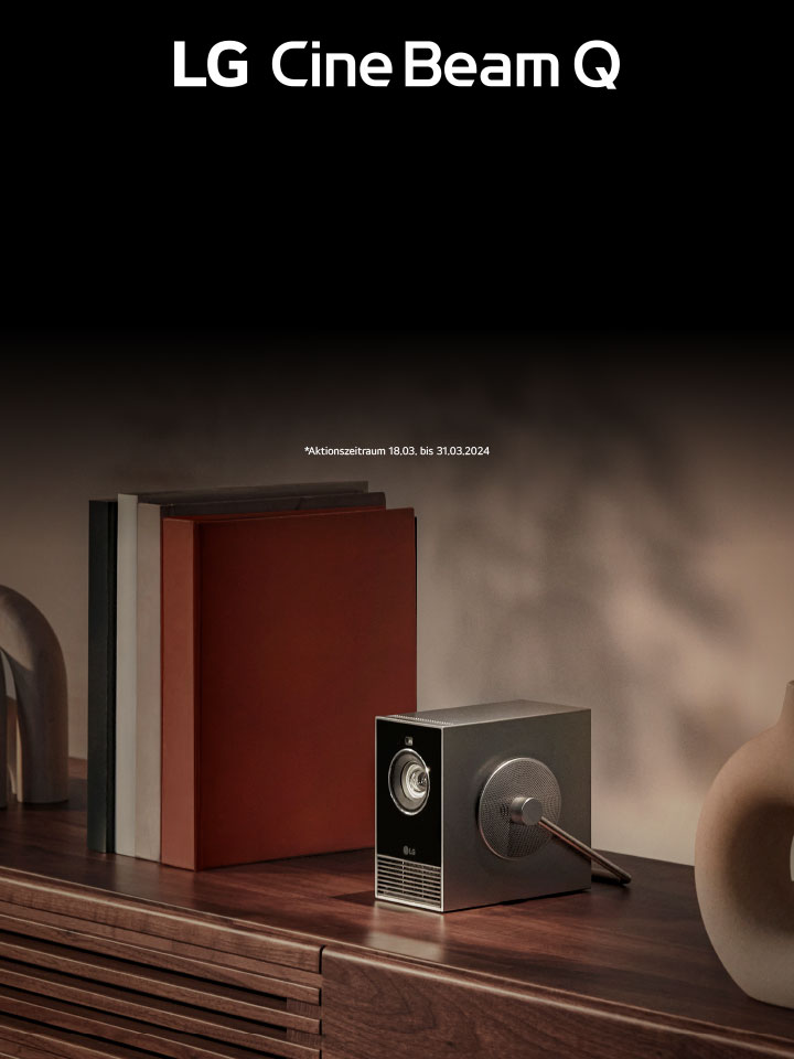 Sichere dir 200€ Rabatt auf unseren neuen kompakten Lifestyle 4K Projektor.