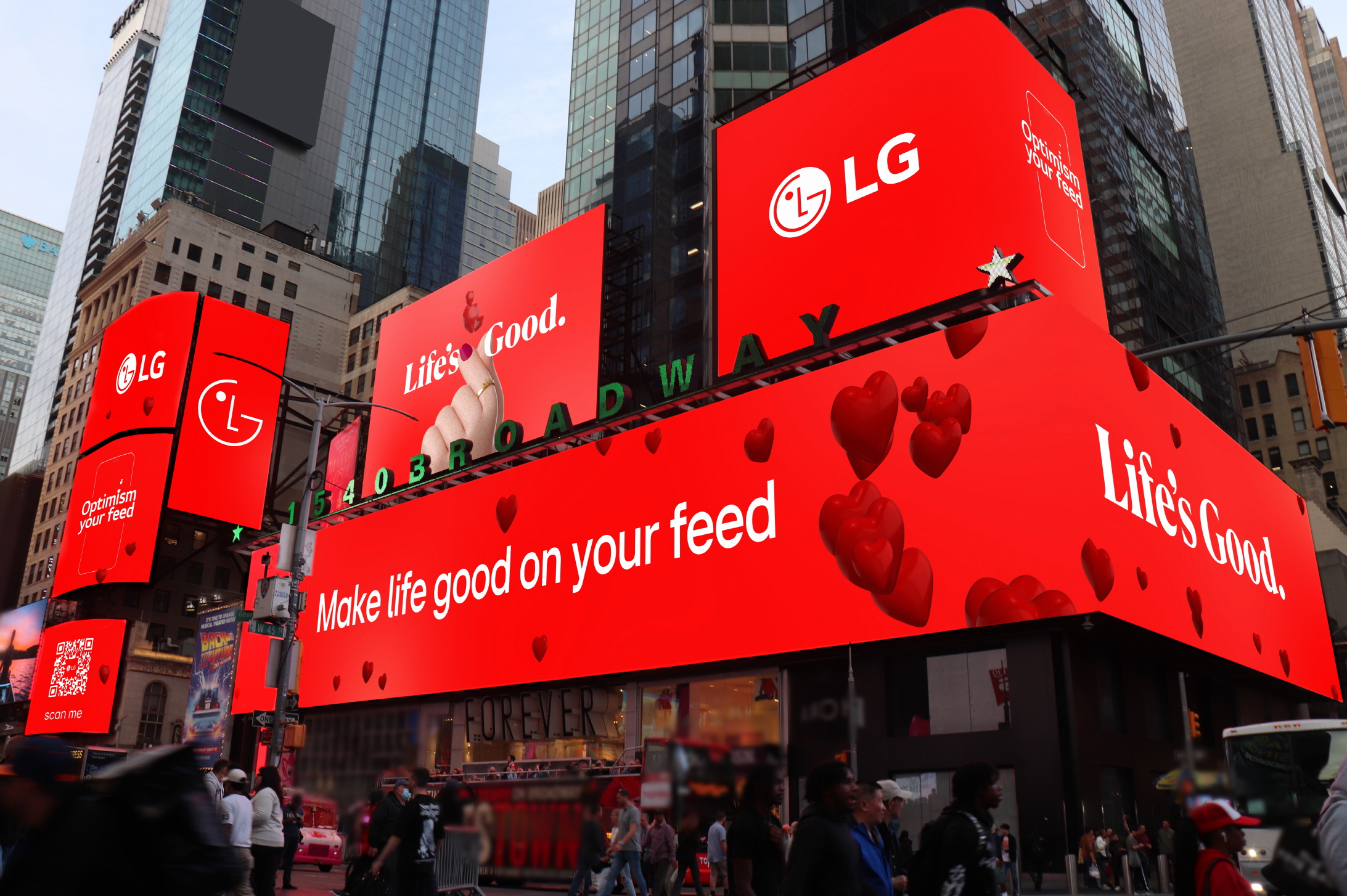 „OPTIMISM YOUR FEED“