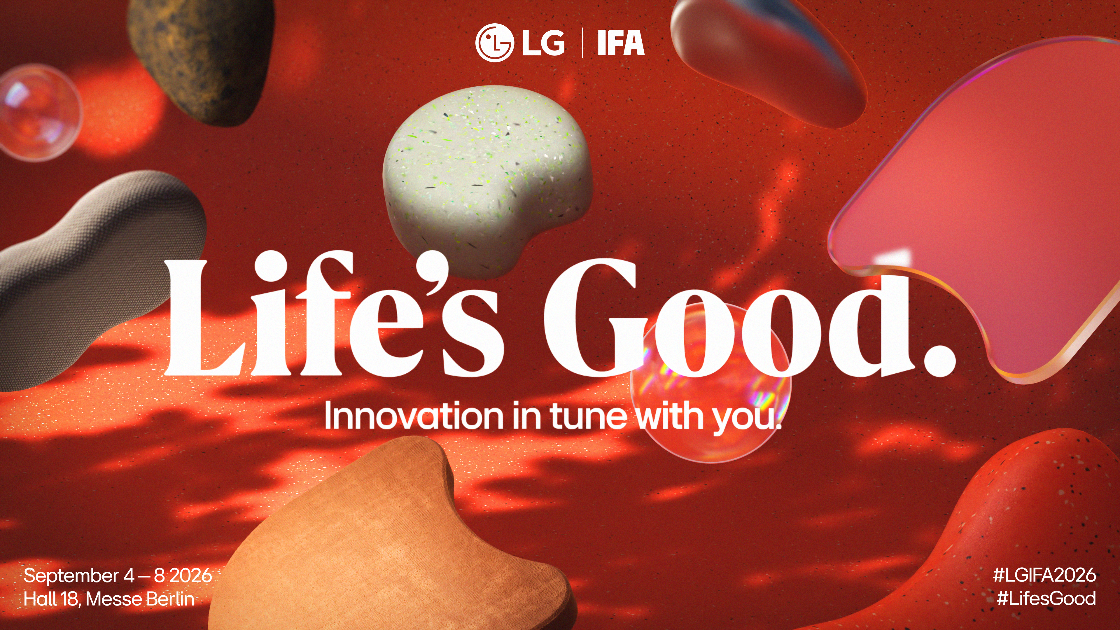LG Standführung auf der IFA 2026 | 03.09., 17 Uhr
