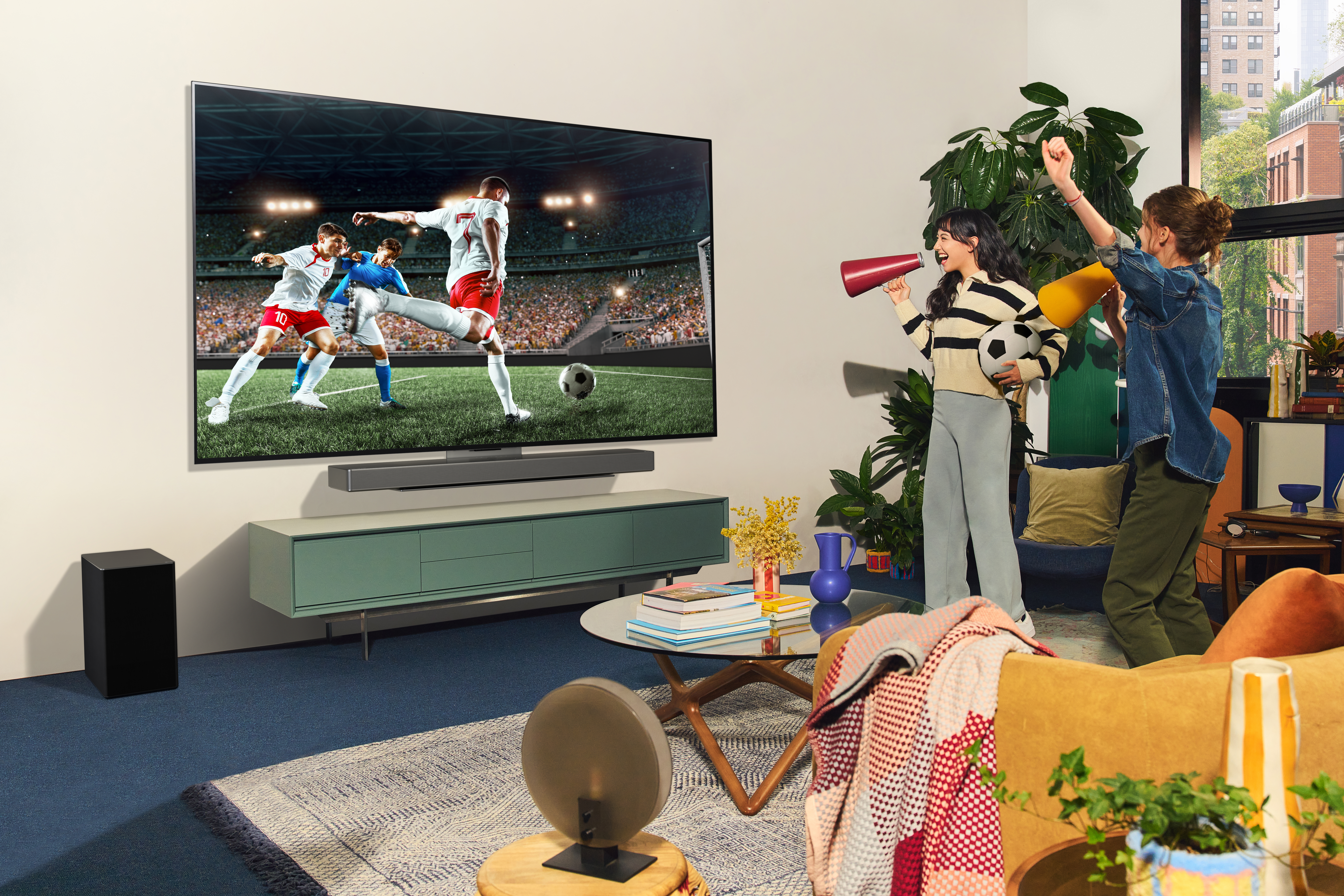 Ultragroße OLED-Fernseher 