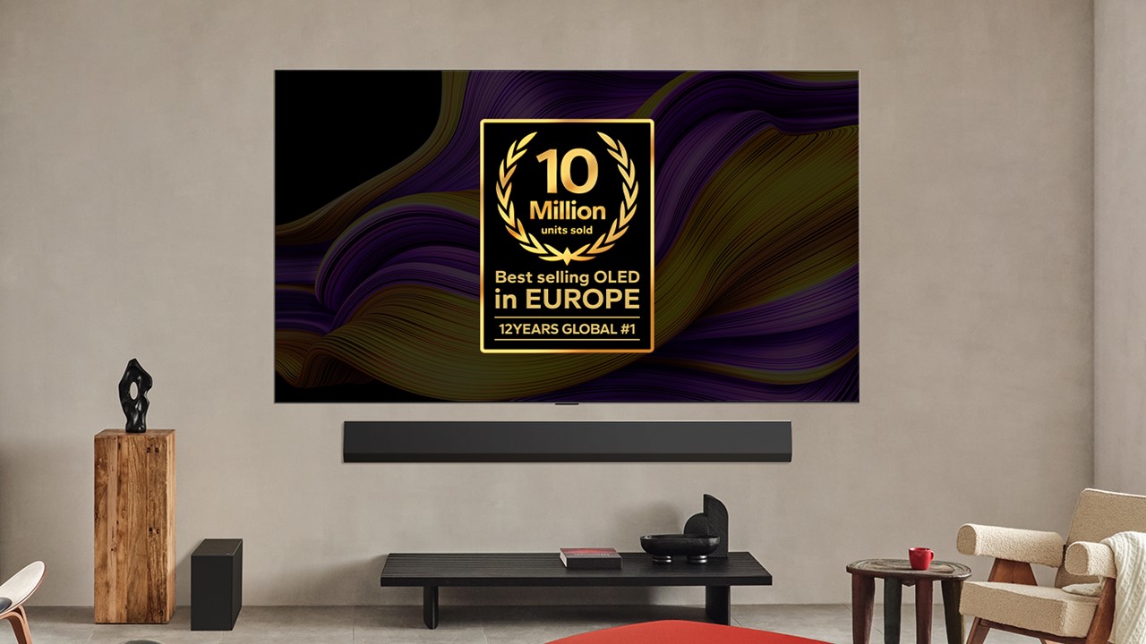 Marktführerschaft untermauert: LG verkauft als erste Marke zehn Millionen OLED TVs in Europa 