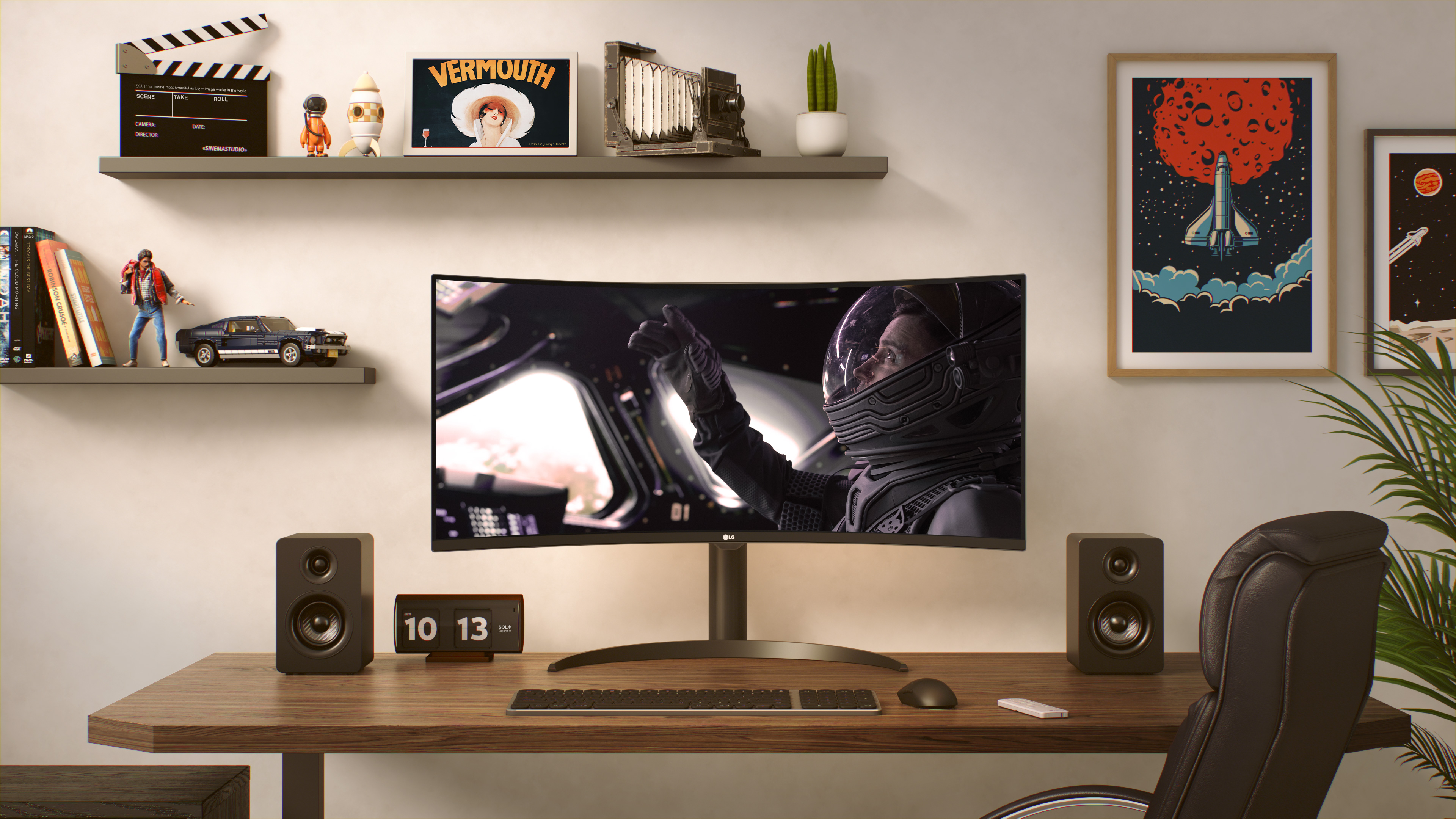 Smart Curved Monitor