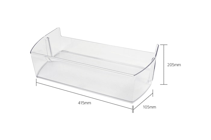 Ansicht mit Abmessungen