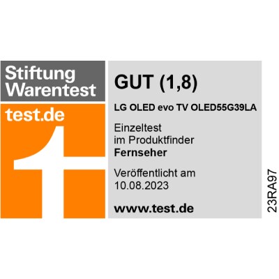 Stiftung Warentest OLED42C37LA