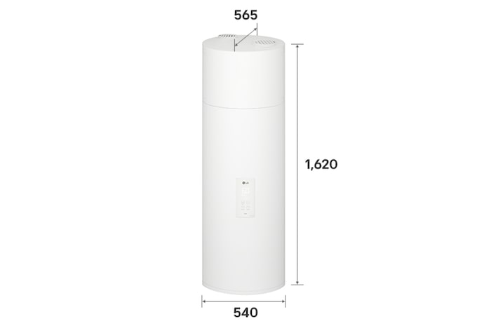 LG R290 Warmwasser-Wärmepumpe 150ℓ\t, WH15ESF0