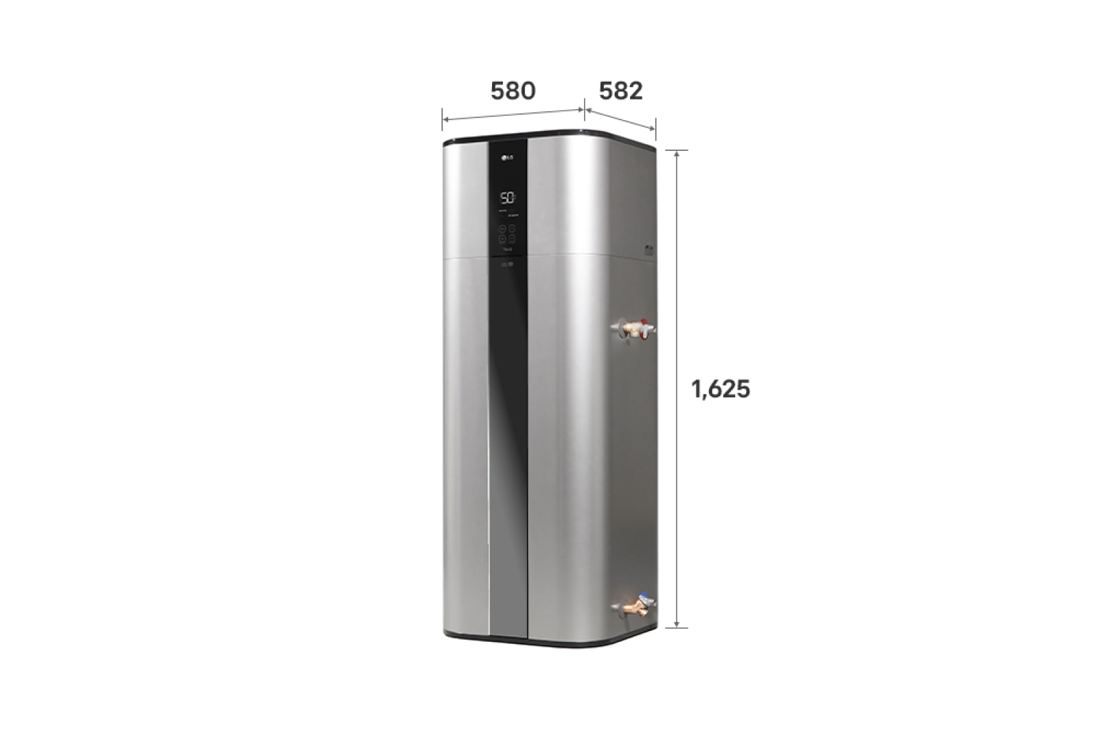 LG R134a Warmwasser-Wärmepumpe 200 ℓ - SG Ready, WH20STR2