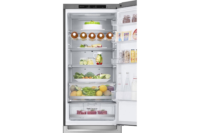 front view door open detail view