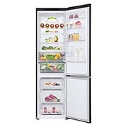 Front view door open with food