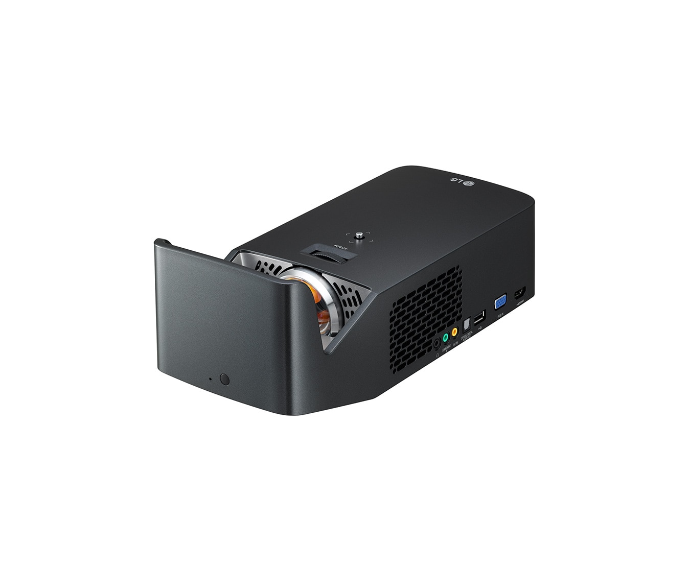 Vorderseite von Ultrakurzdistanz-LED-Projektor mit FullHD-Auflösung und Bluetooth-Konnektivität PF1000U
