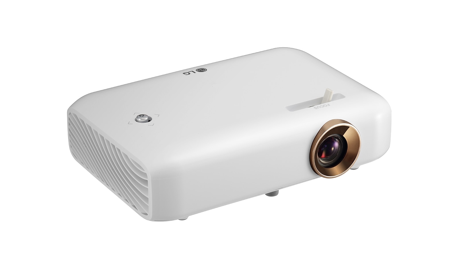 LG Ultra Portabler LED Projektor mit integriertem Akku und 720p HD Auflösung 1280 x 720, PH550G