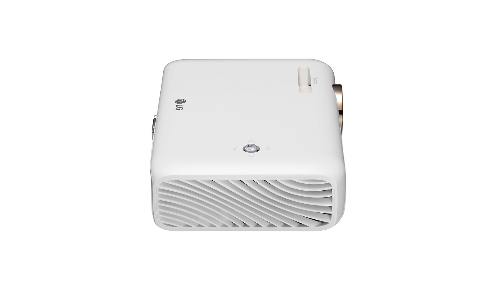 LG Ultra Portabler LED Projektor mit integriertem Akku und 720p HD Auflösung 1280 x 720, PH550G
