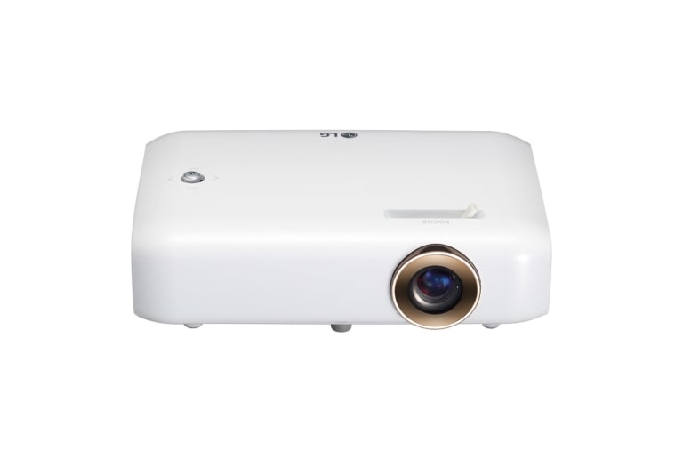 LG Ultra Portabler LED Projektor mit integriertem Akku und 720p HD Auflösung 1280 x 720, PH550G