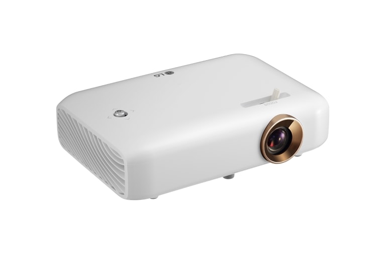 LG Ultra Portabler LED Projektor mit integriertem Akku und 720p HD Auflösung 1280 x 720, PH550G