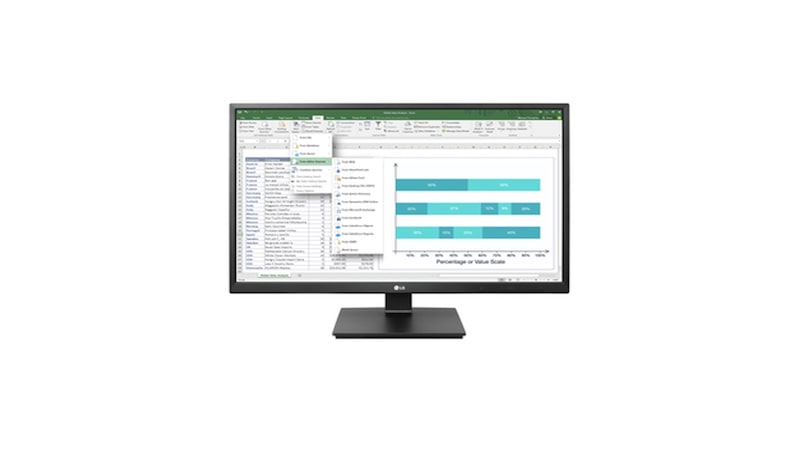 LG 24" Full HD IPS Business Monitor, 24BK55YP-B