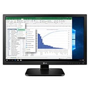 Vorderseite von IPS Business Monitor mit 60,45 cm (23,8 Zoll) FHD Bildschirmdiagonale, Reader Mode und Pivot-Funktion 24MB37PM-B