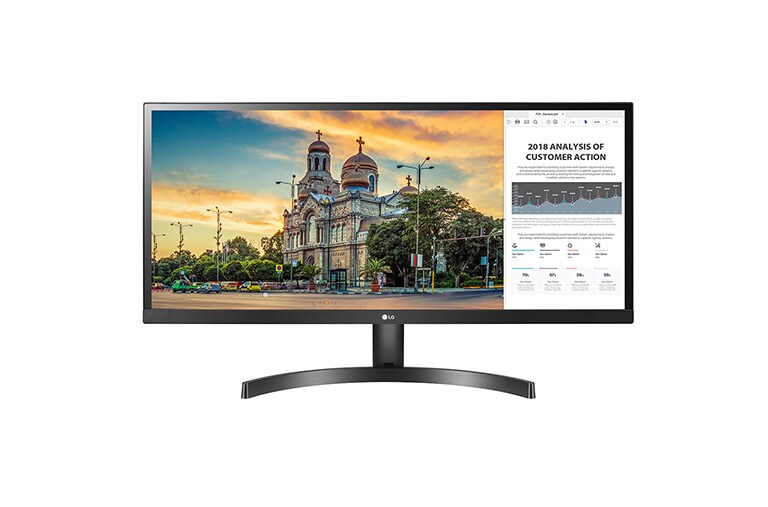 Vorderseite von 29&#34; IPS 21:9 UltraWide™ Monitor 29WK500-P
