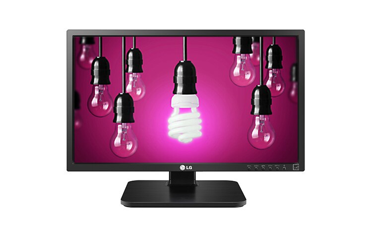 Vorderseite von Business Monitor mit 54,61 cm (21,5 Zoll) Bildschirmdiagonale, AH-IPS Panel, Flicker Safe-Funktion und Reader Mode 22MB37PU-B