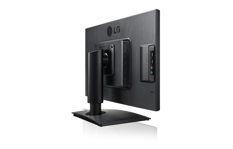 LG Zero Client IPS-Monitor zur Desktop-Virtualisierung mit 58,24 cm (23 Zoll) Bildschirmdiagonale und 512 MB Arbeitsspeicher, 23CAV42K-B