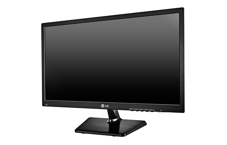 LG Full HD-Multimedia-Monitor mit 59,69 cm (23,5 Zoll) Bildschirmdiagonale im schlanken Hairline-Design und stromsparendem LED-Backlight, 24M37D-B