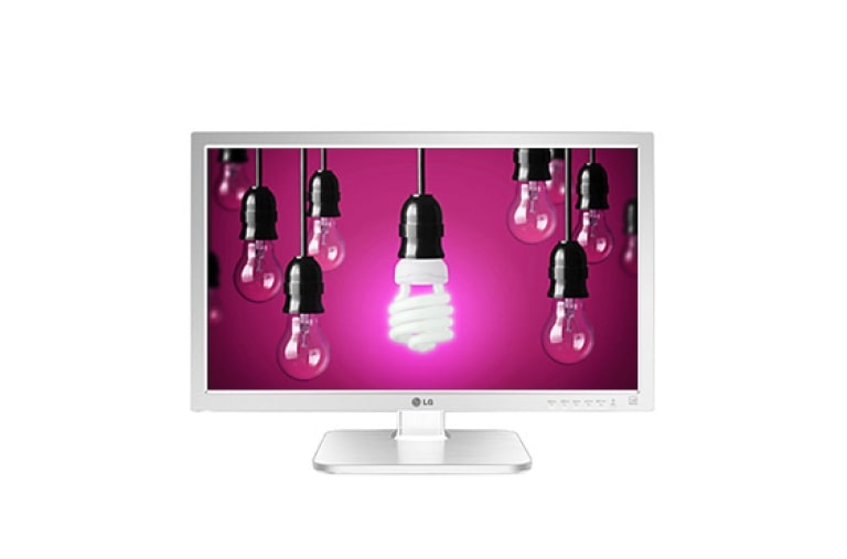 Vorderseite von Business-Monitor mit 60,45 cm (23,8 Zoll) Bildschirmdiagonale, Reader Mode und Pivot-Funktion 24MB37PM-W