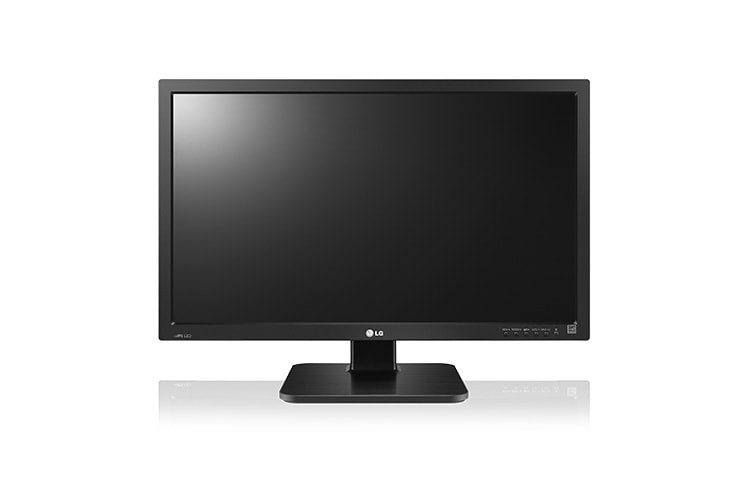 LG 24MB65PM-B Business-Monitor mit Full HD-Auflösung und Stereo-Lautsprechern.