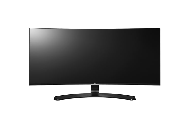 Vorderseite von 21:9 Curved UltraWide™ IPS Monitor 34UC88 mit 86,36 cm (34 Zoll) Bildschirmdiagonale und QHD-Auflösung 34UC88-B