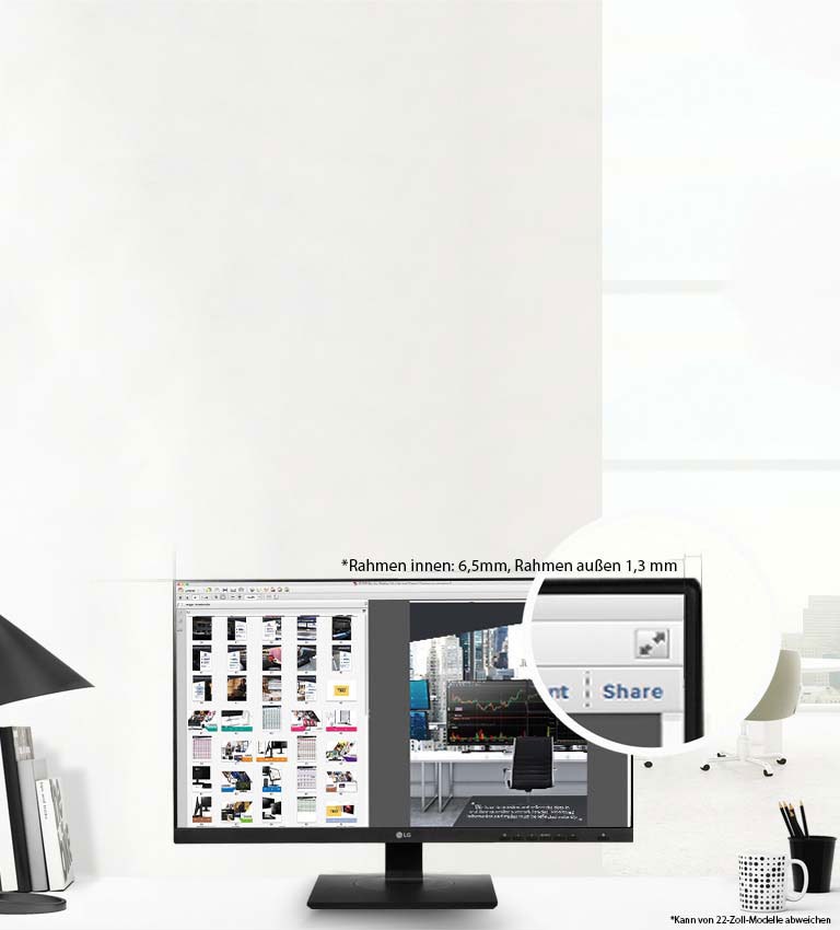 Randloses Design, das Grenzen sprengt1