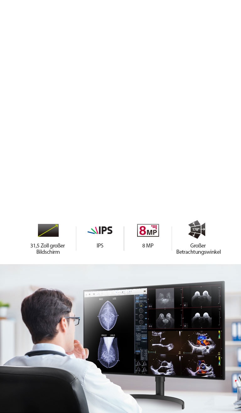 Präzise Bildwiedergabe aus<br> jedem Blickwinkel1