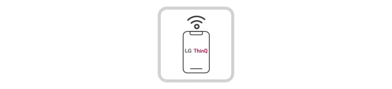 Wi-Fi-Steuerung mit ThinQ symbol
