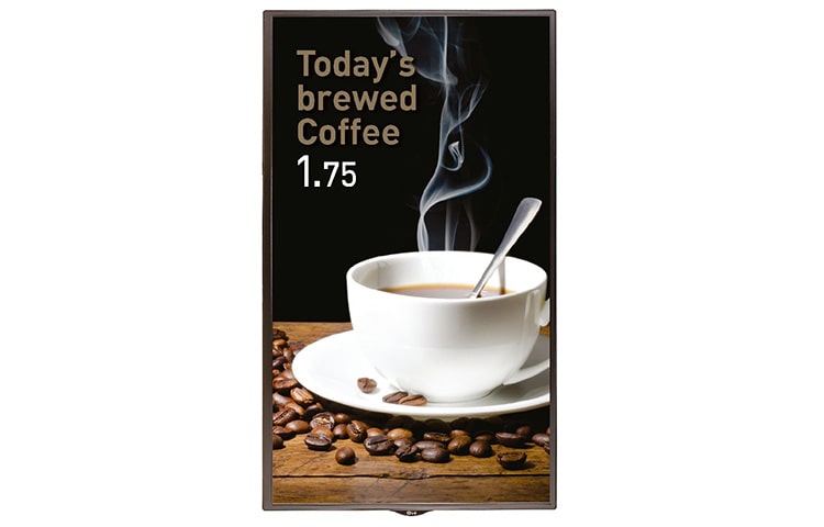Vorderseite von Der Einfache Weg, Digital Signage zu managen 55SE3KB
