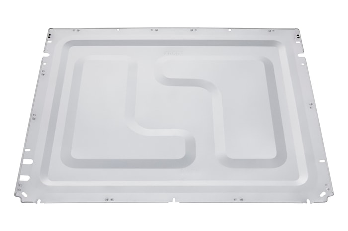 Vorderseite von Unterbaublech für unterbaufähige Waschmaschinen, AF-B600N