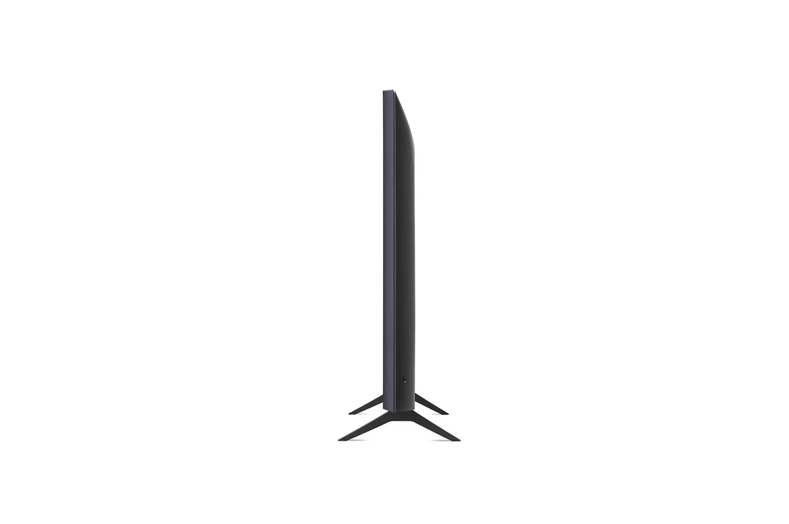 Seitenansicht des LG UHD TV, UT80