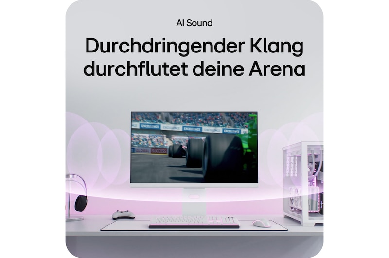 AI Sound liefert kraftvollen, immersiven Klang und füllt deine Arena mit dynamischen Soundeffekten.