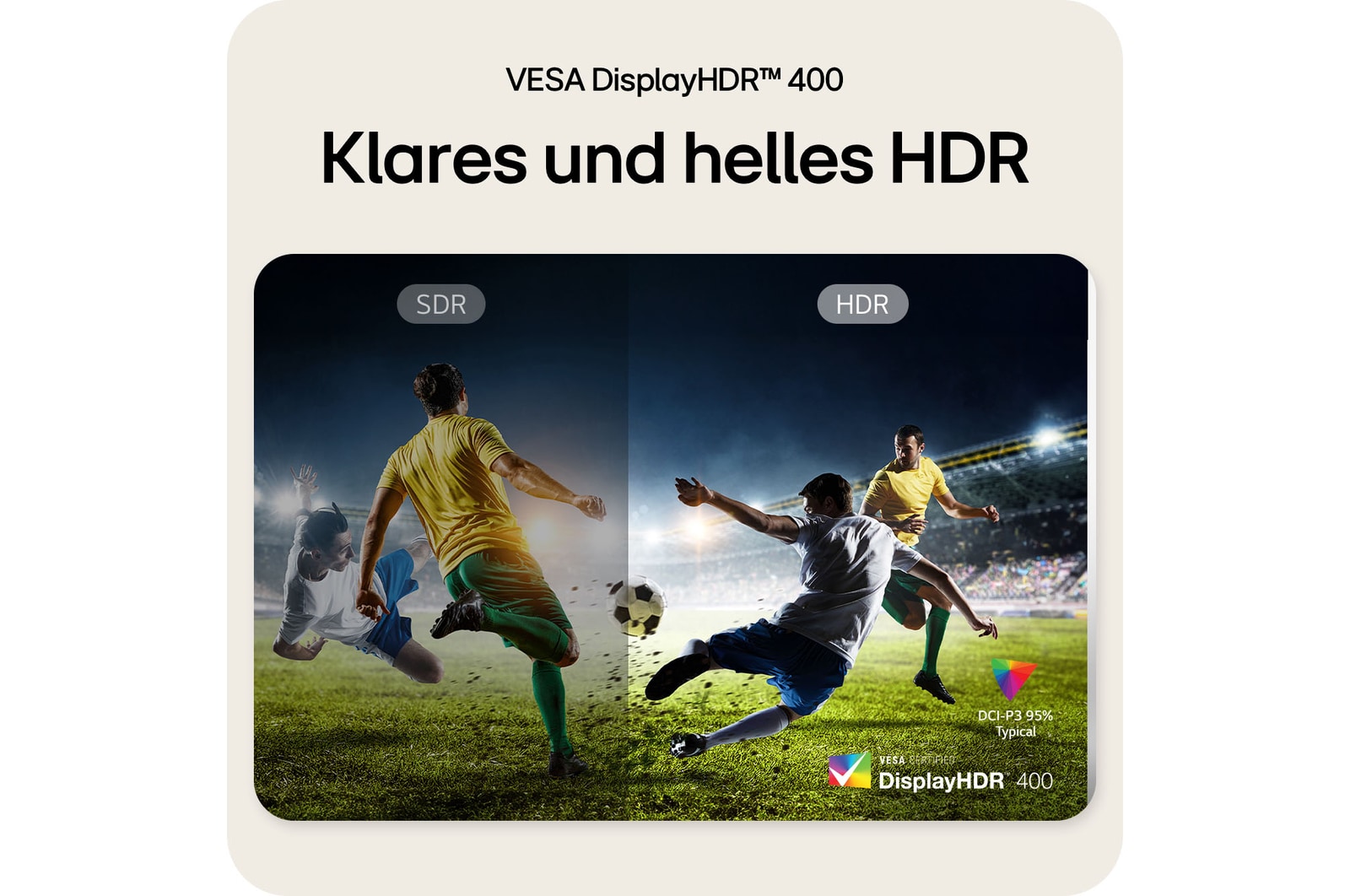 Das UHD 4K IPS Display des LG UltraFine 27-Zoll Monitors liefert gestochen scharfe Details und konsistente Farbgenauigkeit für kreative und professionelle Nutzung.